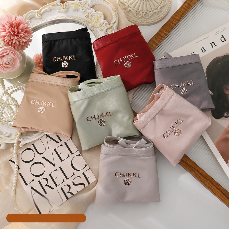 Γυναικείες εσώρουχα από νάιλον ύφασμα, βαμβακερή επένδυση, μεσαία μέση, διαπνοή, γρήγορο στέγνωμα