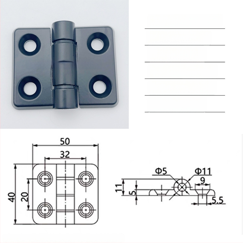 Cl295 pánt cink‑ötvözetből készült elosztó szekrény összehajtható ajtóihoz; általános vastag pánt; felületkezelés: spray festék; márka: Ternis