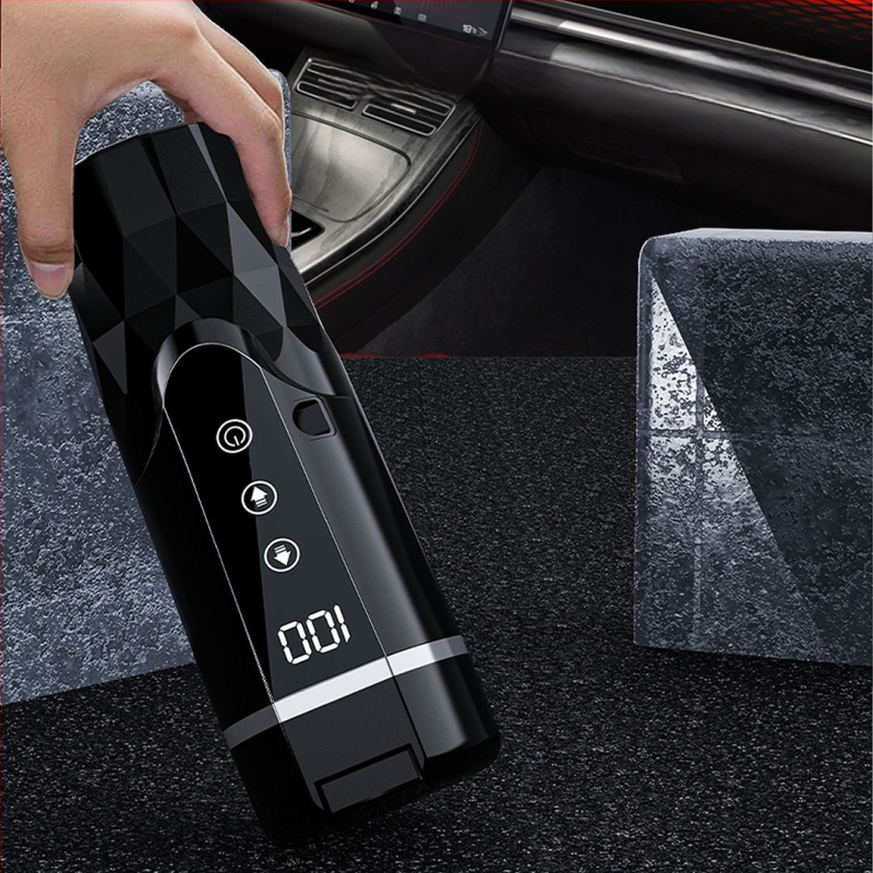 Autóban használható melegítő pohár 12V/24V, ABS, 65–95W, Modell JZ-6581