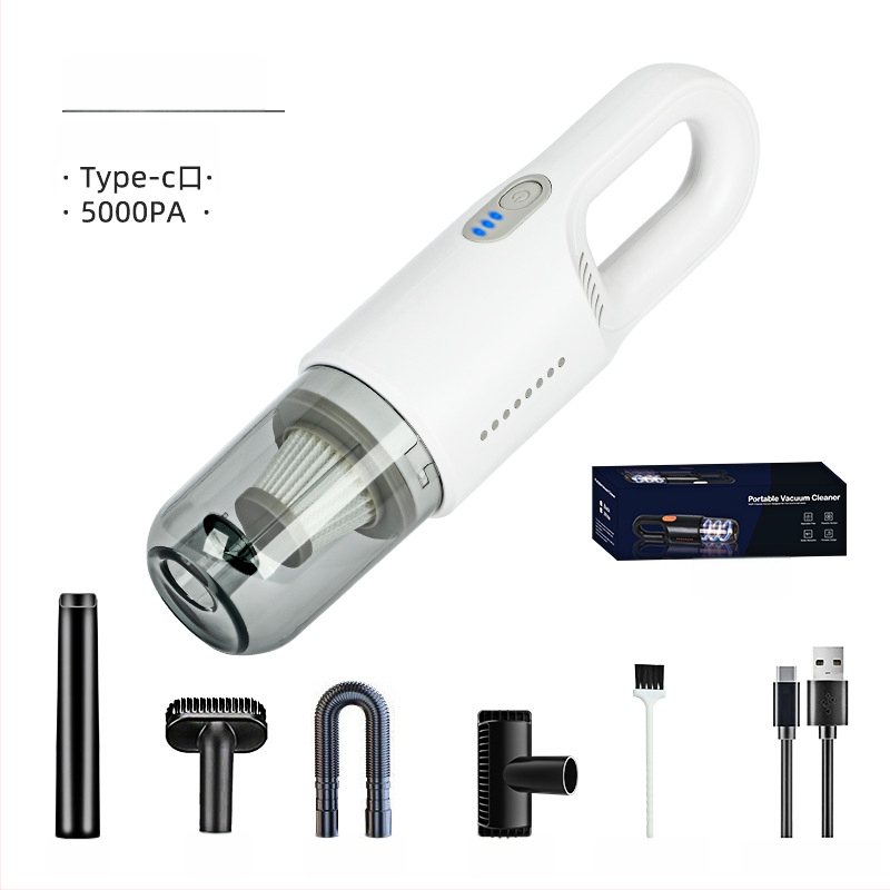 Aspirator fără fir pentru mașină și casă – 110W, aspirație 7500 Pa, 7,4/11,1 V, autonomie baterie 35 minute