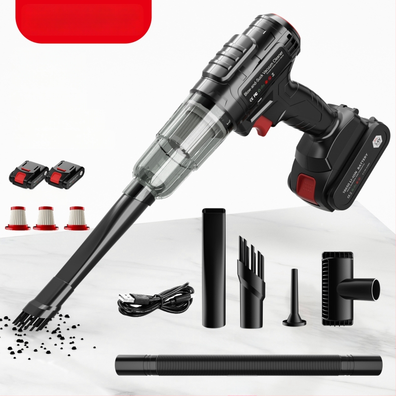 Aspirator de mână pentru mașină, 7.4V, 110W, 6000Pa, Brushless