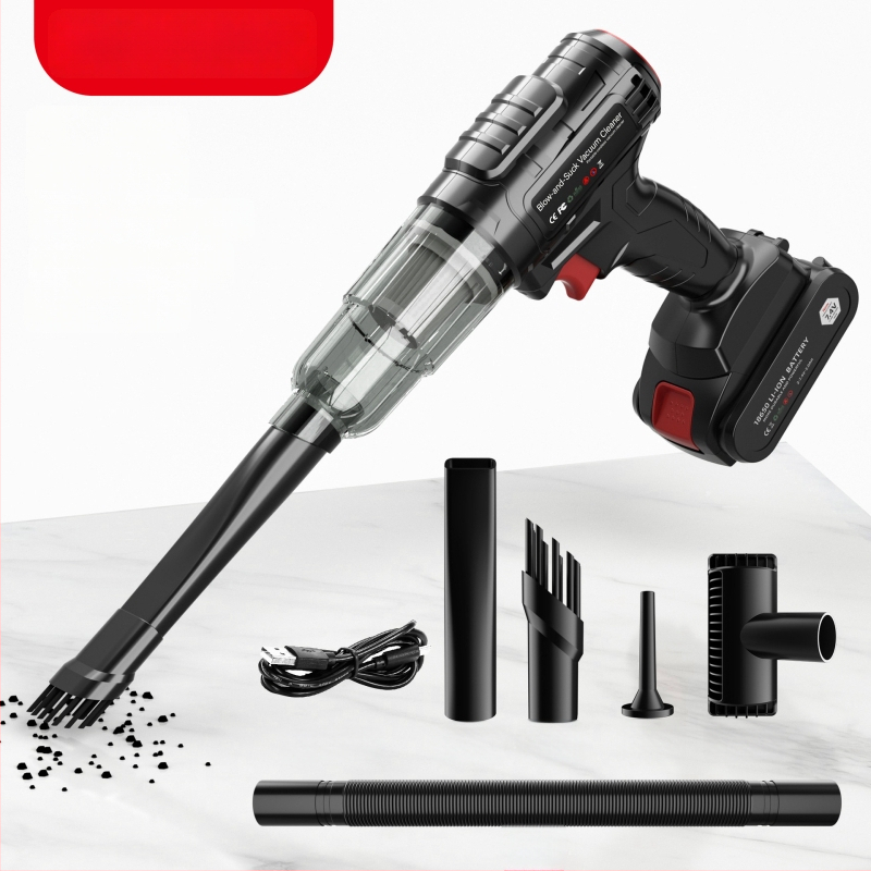 Aspirator de mână pentru mașină, 7.4V, 110W, 6000Pa, Brushless