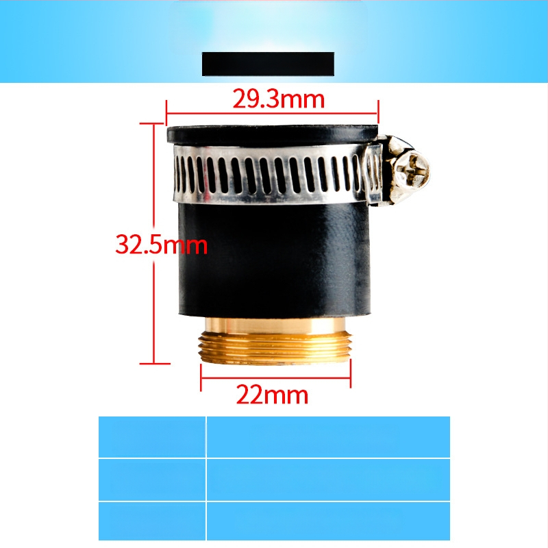 Свързвач за пречиствател на вода за чешмата с адаптер и разделител на вода, диаметри тръби 4–2 и 1/2–1/4 инча