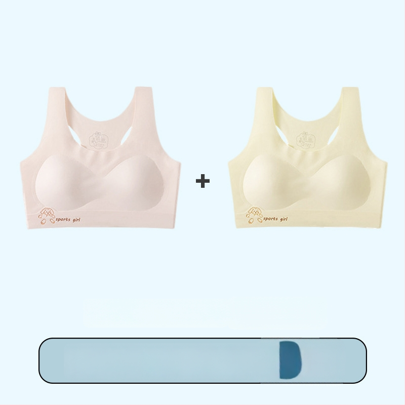 Dievčenský športový podprsenka pre adolescentky, Nylonová základná tkanina, 95% Spandex, úroveň bezpečnosti B, pre deti 8+ rokov (výška nad 140 cm), vydanie jeseň 2025