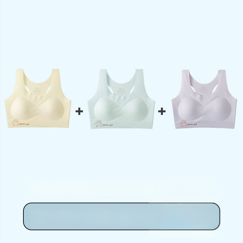 Dievčenský športový podprsenka pre adolescentky, Nylonová základná tkanina, 95% Spandex, úroveň bezpečnosti B, pre deti 8+ rokov (výška nad 140 cm), vydanie jeseň 2025