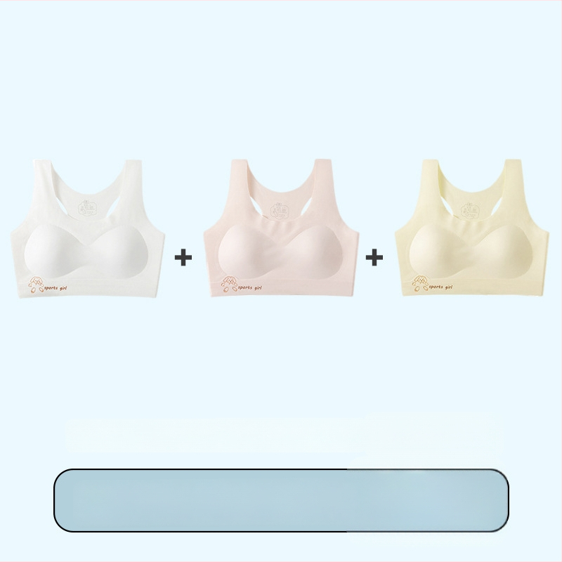 Dievčenský športový podprsenka pre adolescentky, Nylonová základná tkanina, 95% Spandex, úroveň bezpečnosti B, pre deti 8+ rokov (výška nad 140 cm), vydanie jeseň 2025