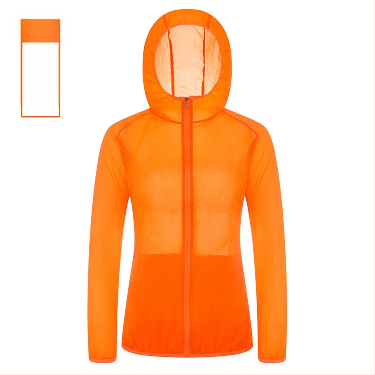 Νάιλον εξωτερική αδιάβροχη ζακέτα με κουκούλα, unisex — UPF40 UV προστασία, διαπνοή, αδιάβροχη, αντιανεμική, εξαιρετικά ελαφριά