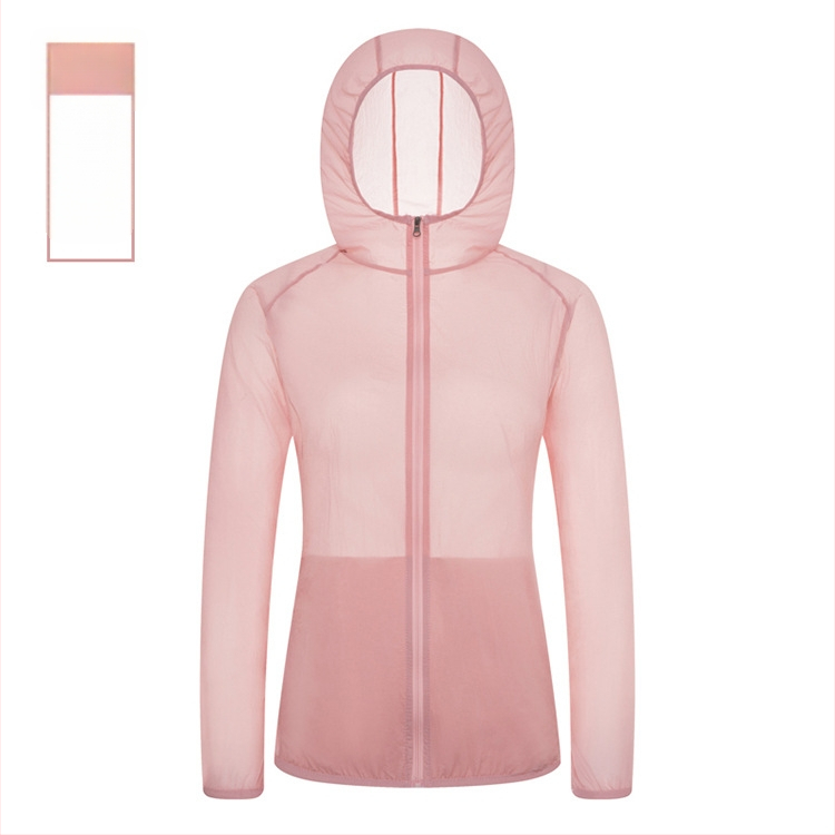 Νάιλον εξωτερική αδιάβροχη ζακέτα με κουκούλα, unisex — UPF40 UV προστασία, διαπνοή, αδιάβροχη, αντιανεμική, εξαιρετικά ελαφριά