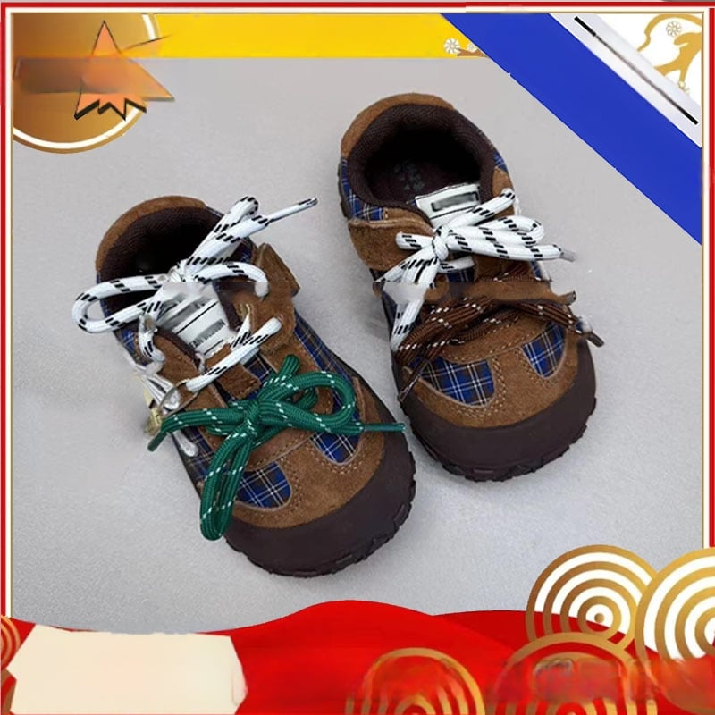 Dječje sportske tenisice za proljeće i jesen, lagane unutarnje tenisice s Velcro kopčom, unisex za dječake i djevojčice, sintetička koža, protuklizni đon