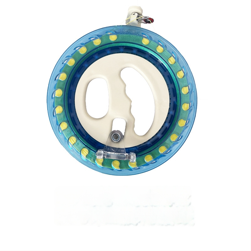 Τρίγωνος χαρταετός με σχέδιο φουσκωμένου χρυσόψαρου τεσσάρων φτερών, χειροποίητος, πολυεστέρας, σκελετός από ίνες γυαλιού