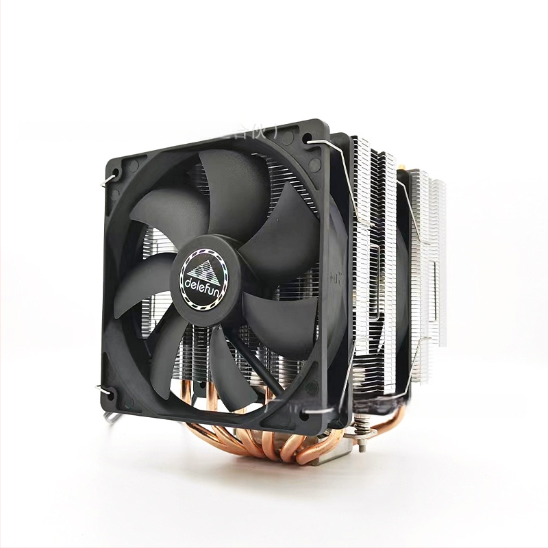 Ψύκτης CPU με διπλό πύργο, 6 σωλήνες μεταφοράς θερμότητας, 1800 RPM, υδραυλικά ρουλεμάν, RGB συγχρονισμός 5V, USB 4 διεπαφή