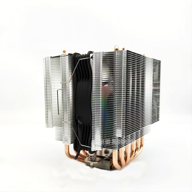 Ψύκτης CPU με διπλό πύργο, 6 σωλήνες μεταφοράς θερμότητας, 1800 RPM, υδραυλικά ρουλεμάν, RGB συγχρονισμός 5V, USB 4 διεπαφή