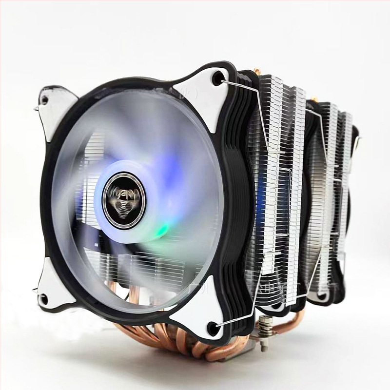 Ψύκτης CPU με διπλό πύργο, 6 σωλήνες μεταφοράς θερμότητας, 1800 RPM, υδραυλικά ρουλεμάν, RGB συγχρονισμός 5V, USB 4 διεπαφή