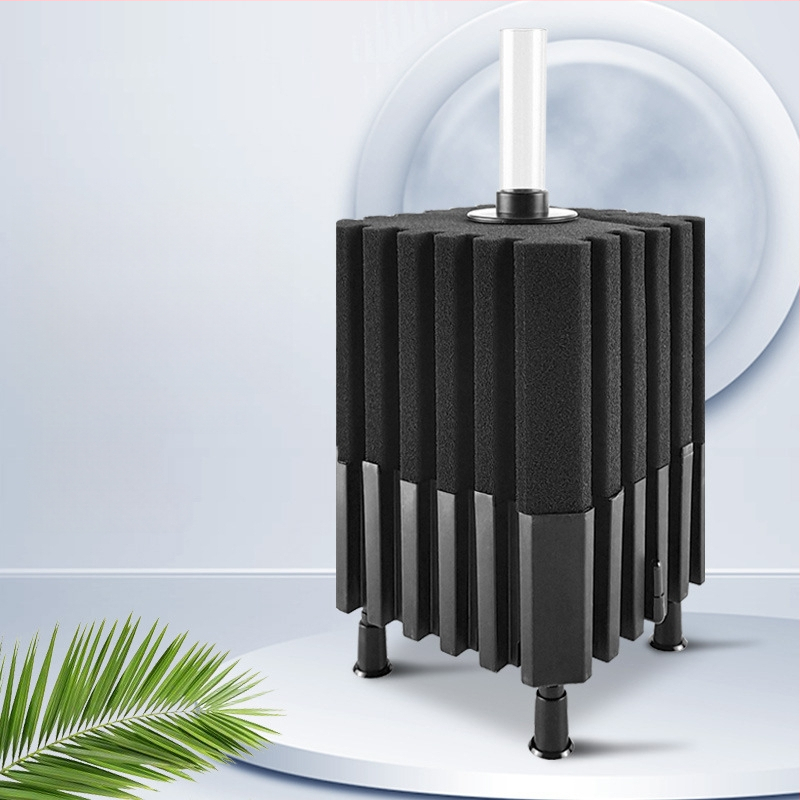 Okysličovacia pumpa pre akvárium s integrovaným filtrom, z plastu, vhodná pre sladkovodné aj morské ryby