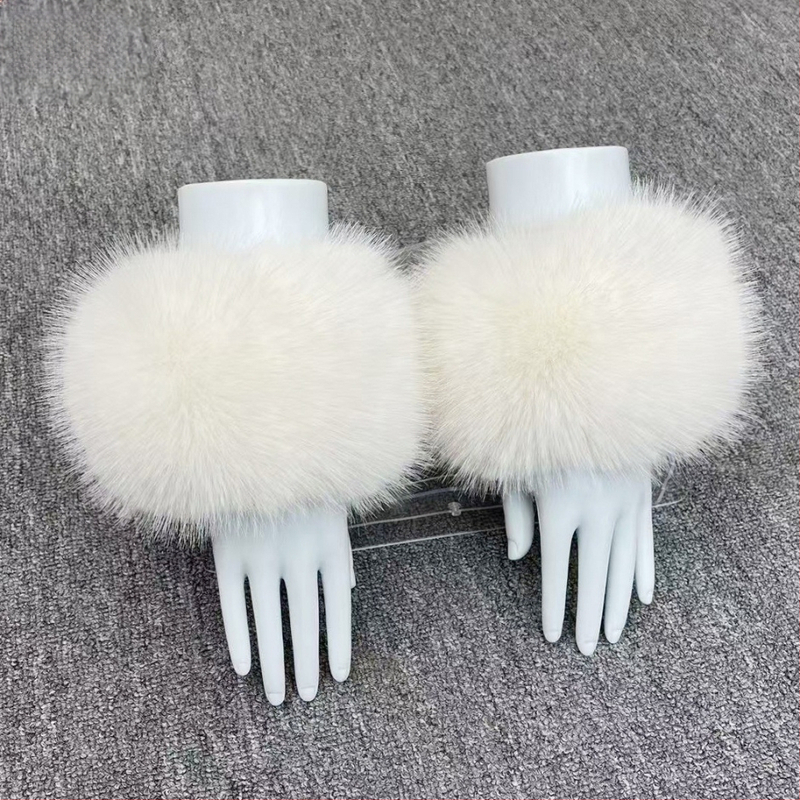 Unisex μανσέτες καρπού από συνθετική γούνα, κορεατικό στυλ, για χειμώνα/φθινοπώρο, μάρκα Yimo