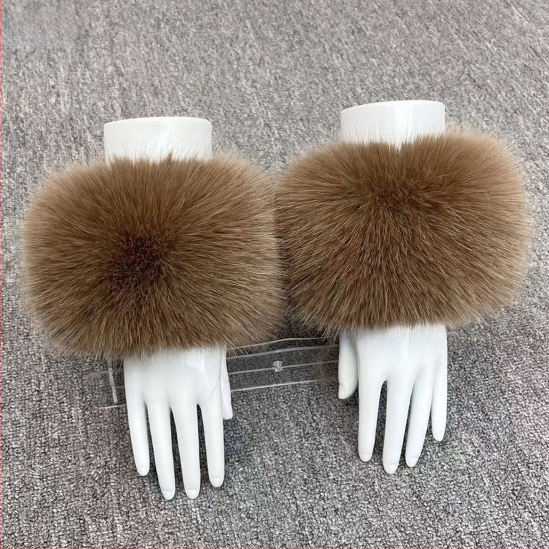 Unisex μανσέτες καρπού από συνθετική γούνα, κορεατικό στυλ, για χειμώνα/φθινοπώρο, μάρκα Yimo