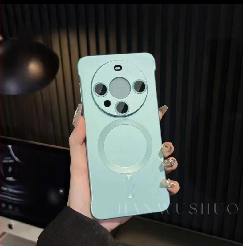 Huawei P80Pro+ bezokvirna magnetna maska za Mate60Pro, mat lak metalne boje, otpornost na padove za P70