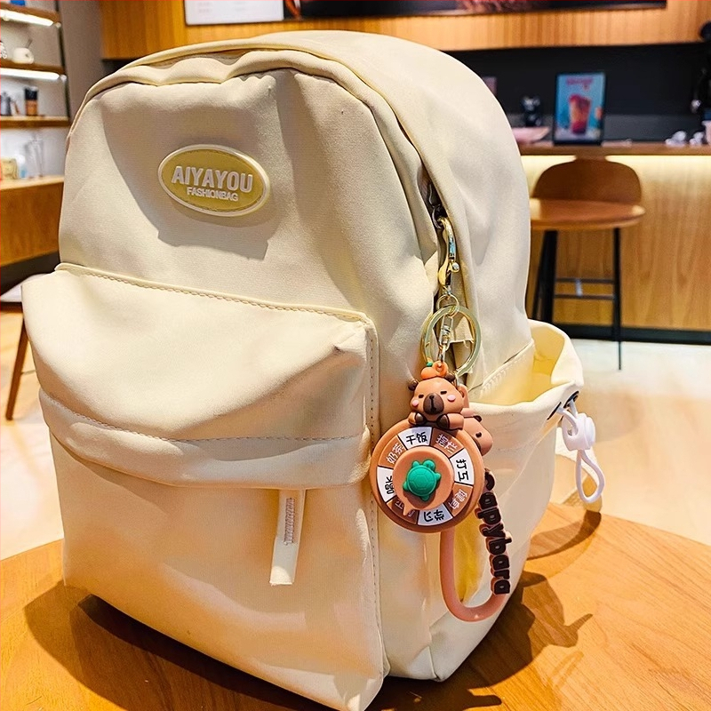 Ключодържател капибара плюшен в карикатурен стил — марка Friendly, код HQ, материал плюш