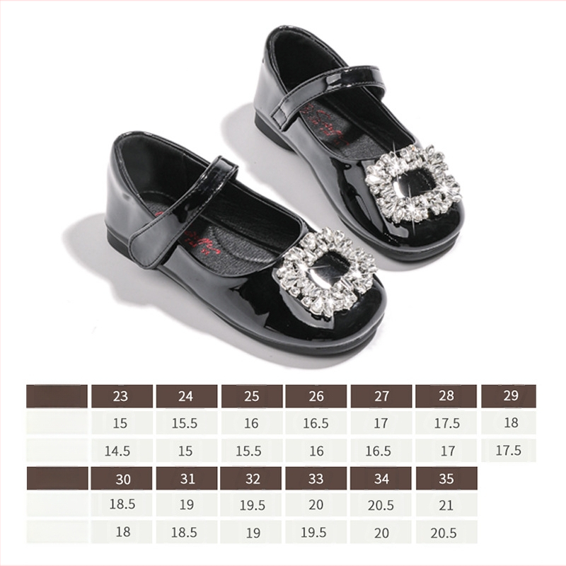 Kisgyerekeknek készült alacsony nyakú cipő – hercegnő stílus, Velcro záródás, bélés PU, talp műanyag