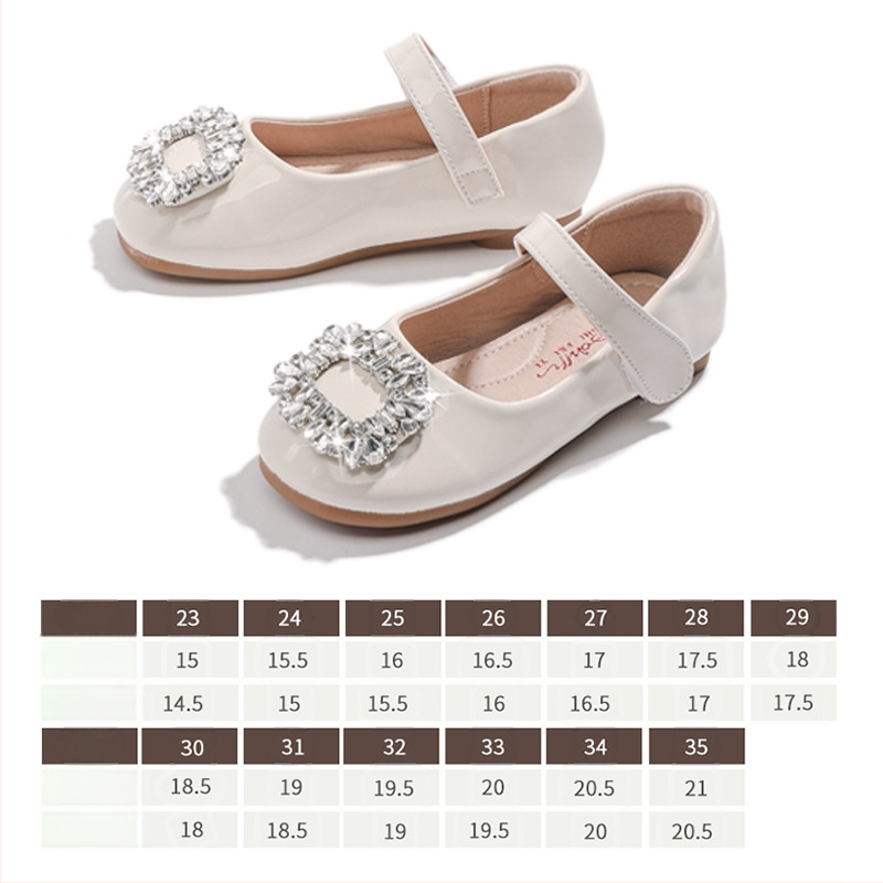 Kisgyerekeknek készült alacsony nyakú cipő – hercegnő stílus, Velcro záródás, bélés PU, talp műanyag