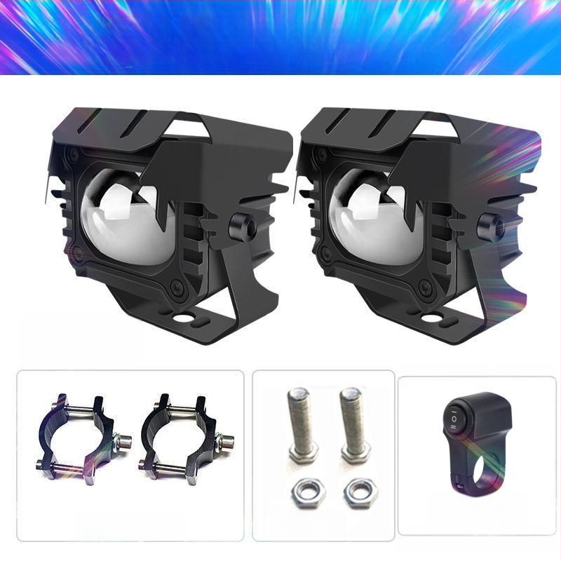 LED лазерен прожектор за мотор, анти-мъгла, външно монтиране