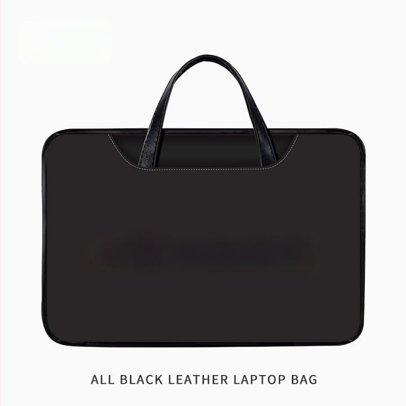 Torba za laptop s motivom medvjeda, minimalistička, dvostrana, s ručkom za nošenje.