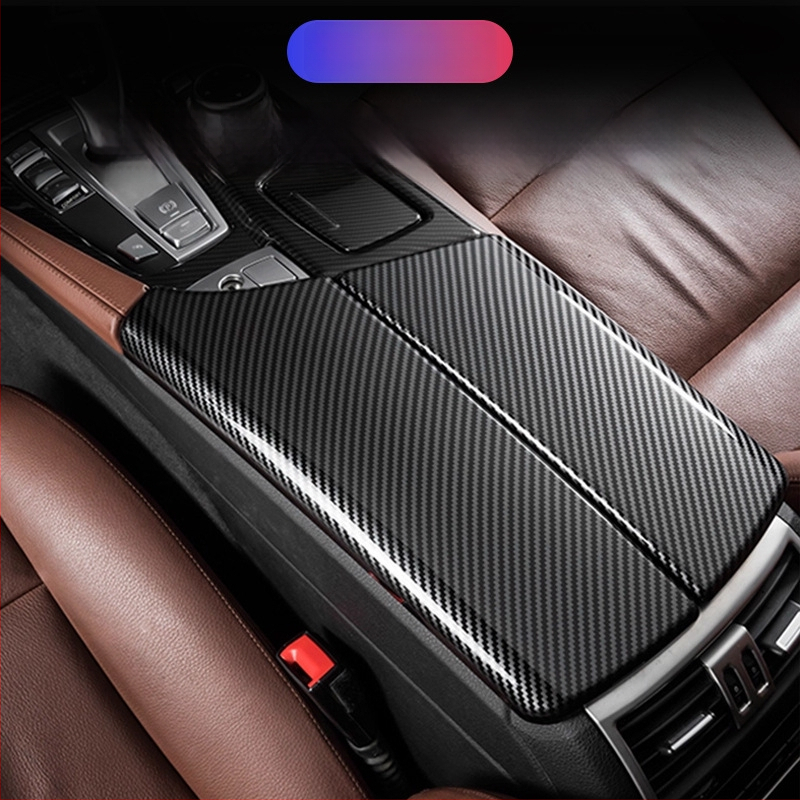 Kinracdine Capac din plastic pentru cotieră BMW – Compatibil cu Seria 3, Seria 5, Seria 7 și X1, X3, X5 – Capac decorativ pentru cutia centrală de depozitare