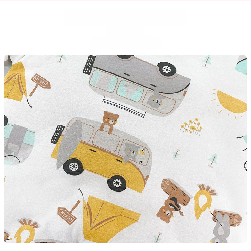 Unisex 100% βαμβακερός επενδυμένος υπνόσακος με διαχωρισμούς ποδιών για παιδιά, χειμώνας-φθινόπωρο, 3–8 ετών, οικιακή ενδυμασία