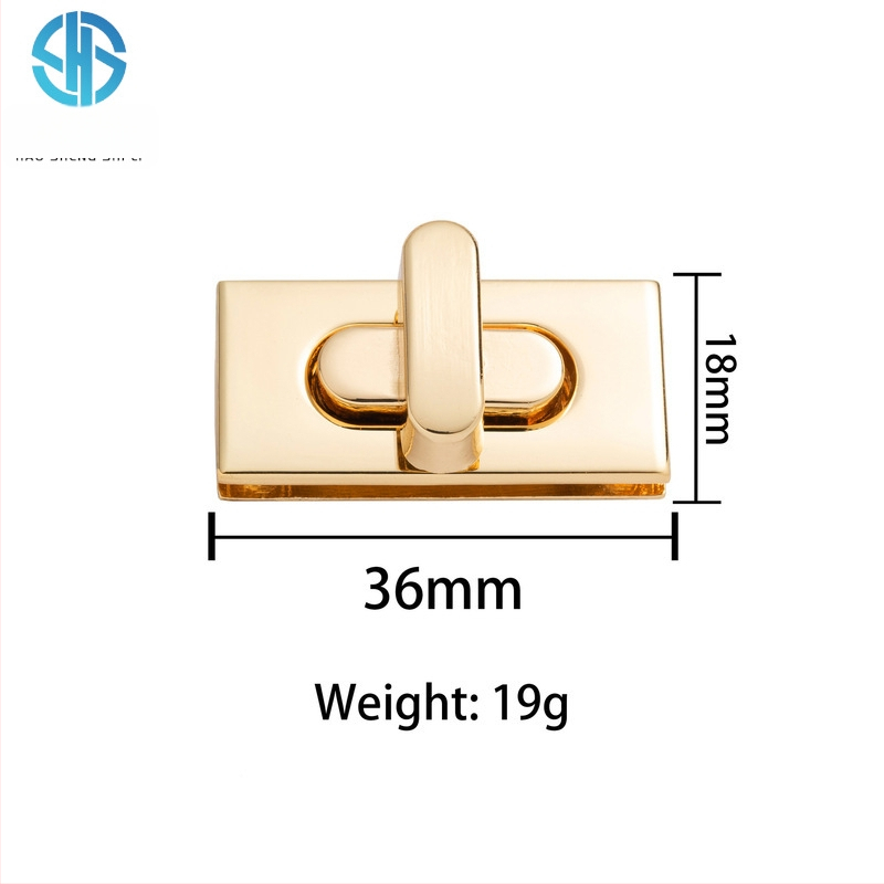 Twist Lock – κούμπωμα για τσάντες από κράμα ψευδαργύρου, Tuoyou μοντέλο 786