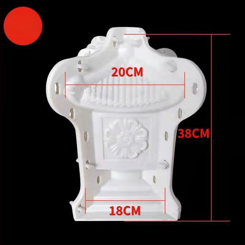 Cement díszforma – Európai stílusú római oszlop, galamb, hím és nőstény oroszlánok, erkélykorlát gömbdísz