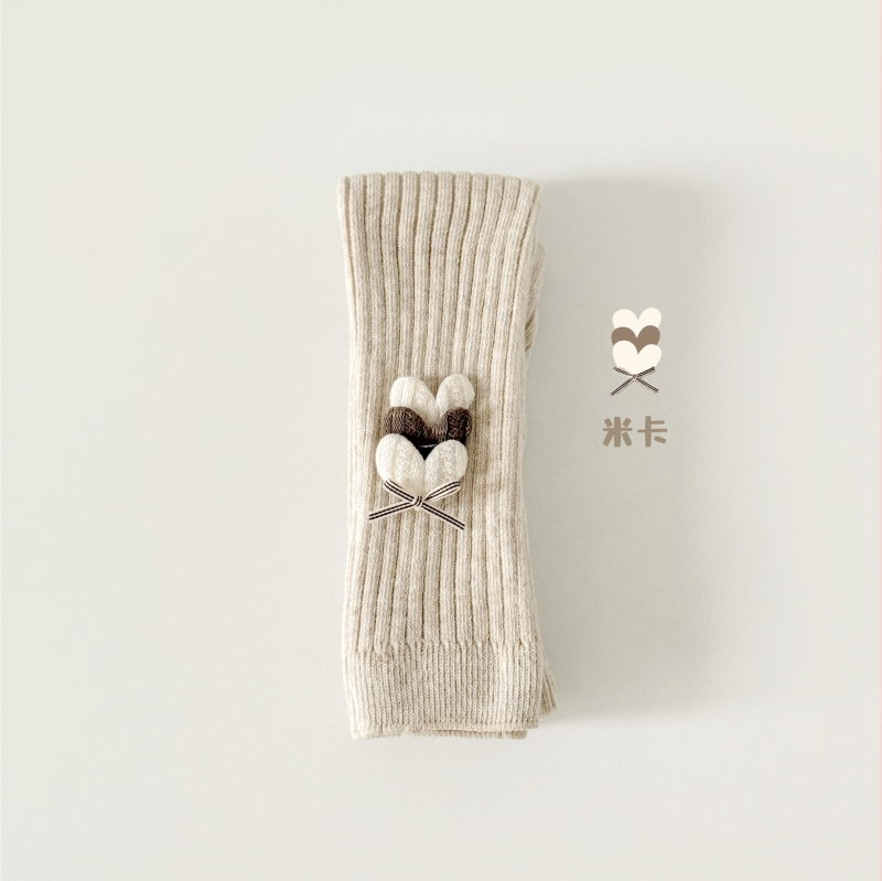 Κολάν για κορίτσια, anti-pilling, ψηλή μέση, μήκος 9/10, βαμβάκι combed, άνοιξη-φθινόπωρο