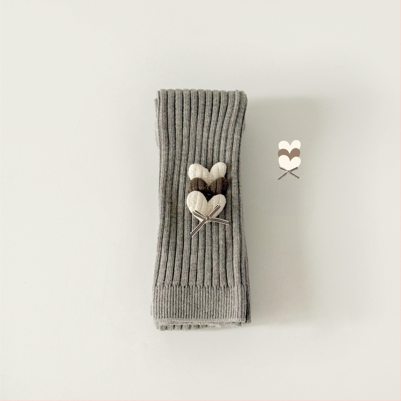 Κολάν για κορίτσια, anti-pilling, ψηλή μέση, μήκος 9/10, βαμβάκι combed, άνοιξη-φθινόπωρο