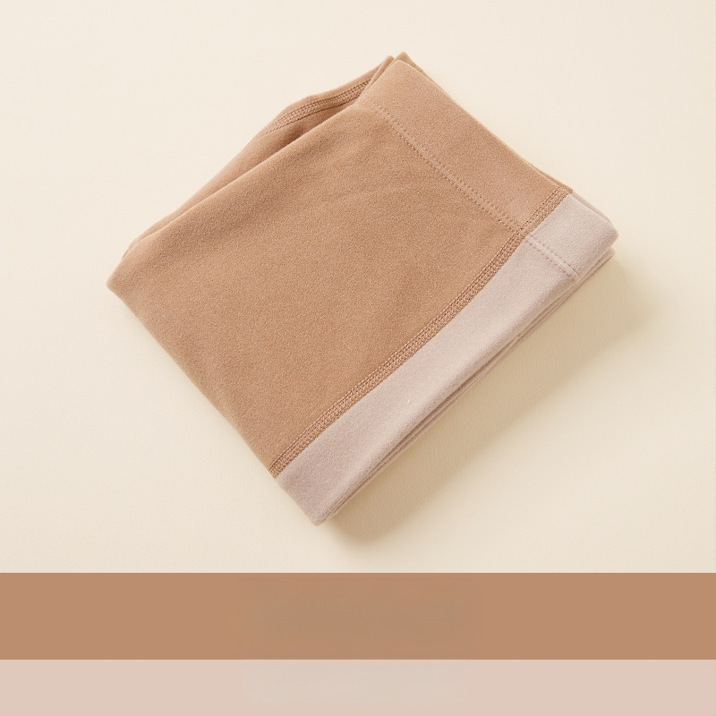 Gyerekeknek készült meleg nadrág őszre-télre, uniszex, flís bélés, magas derekú, pamutkeverék 41,8%.