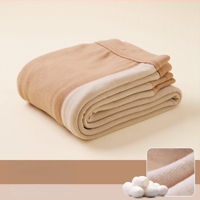 Gyerekeknek készült meleg nadrág őszre-télre, uniszex, flís bélés, magas derekú, pamutkeverék 41,8%.