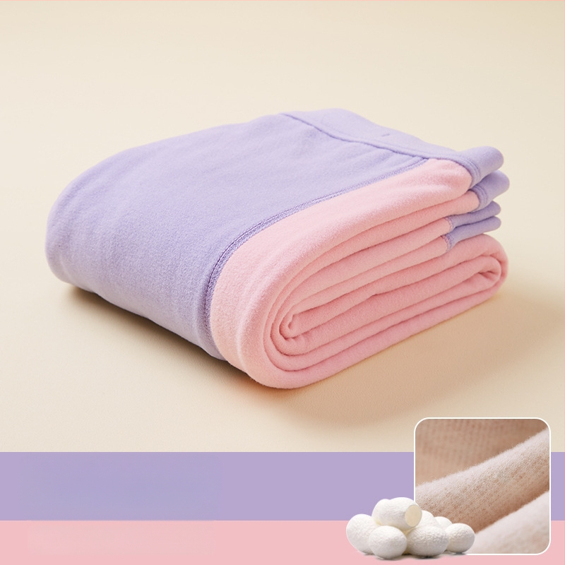 Gyerekeknek készült meleg nadrág őszre-télre, uniszex, flís bélés, magas derekú, pamutkeverék 41,8%.