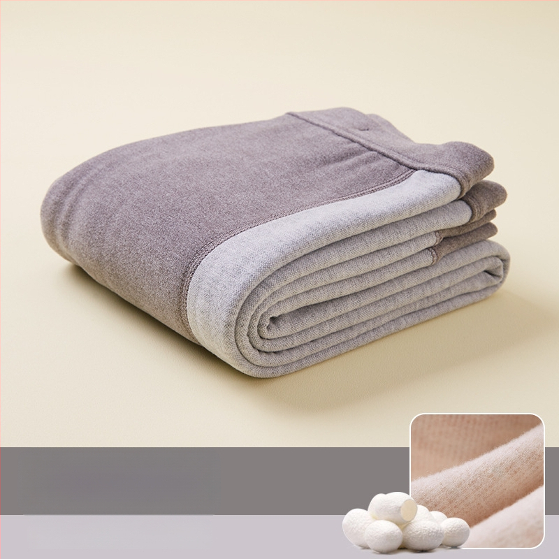 Gyerekeknek készült meleg nadrág őszre-télre, uniszex, flís bélés, magas derekú, pamutkeverék 41,8%.