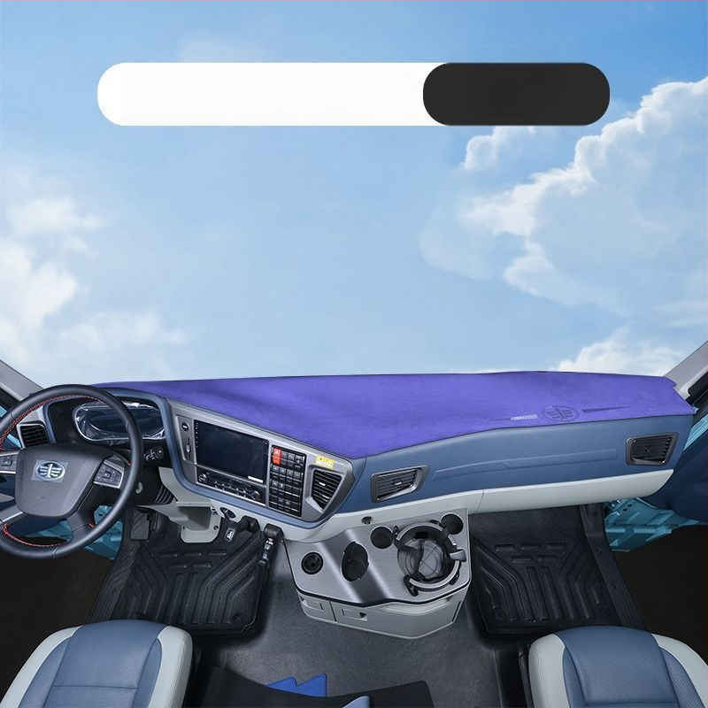 Jastučić za ploču instrumenta za Auman GTL s velurom, dekorativna zaštita od sunca za prednju ploču
