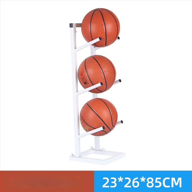 Stativ pentru mingi de baschet, fotbal și volei — structură din oțel, 6 kg, marca Conant, etichetă privată licențiată.