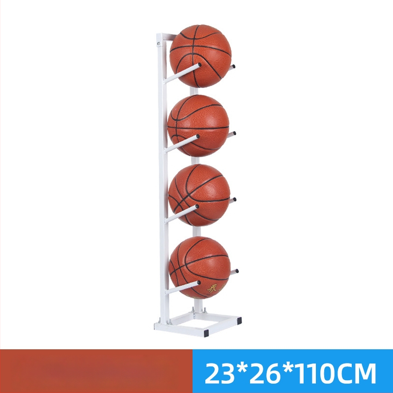 Stativ pentru mingi de baschet, fotbal și volei — structură din oțel, 6 kg, marca Conant, etichetă privată licențiată.