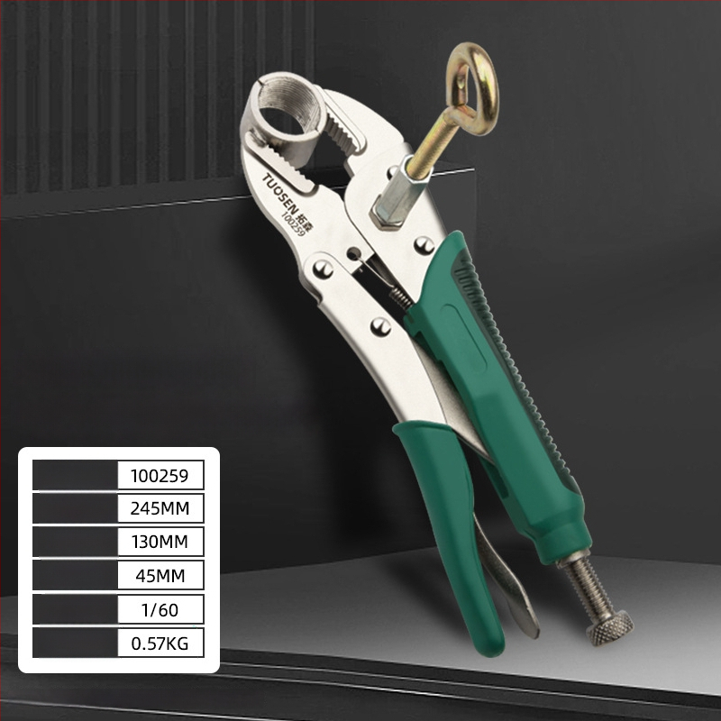 Tuosen kliešte na odstraňovanie rúr podlahového vykurovania, štýl rúrové kliešte, štandardné vlastnosti