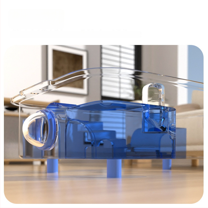 Ακρυλικό κλουβί για χάμστερ, κατάλληλο για όλες τις εποχές, διακοσμητική διαμόρφωση του περιβάλλοντος (Ακρυλικό; Για χάμστερ; Για όλες τις εποχές; Διακοσμητική διαμόρφωση περιβάλλοντος)