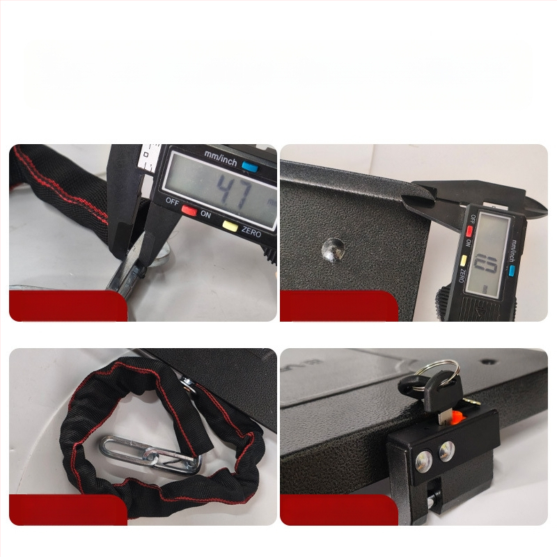 Keyma 508-18 Akkumulátorfedél-zár elektromos járműhöz, rézötvözet acéllemez bevonattal, EV akkumulátor védelem, tömeg 500 g, modern és minimalist stílus