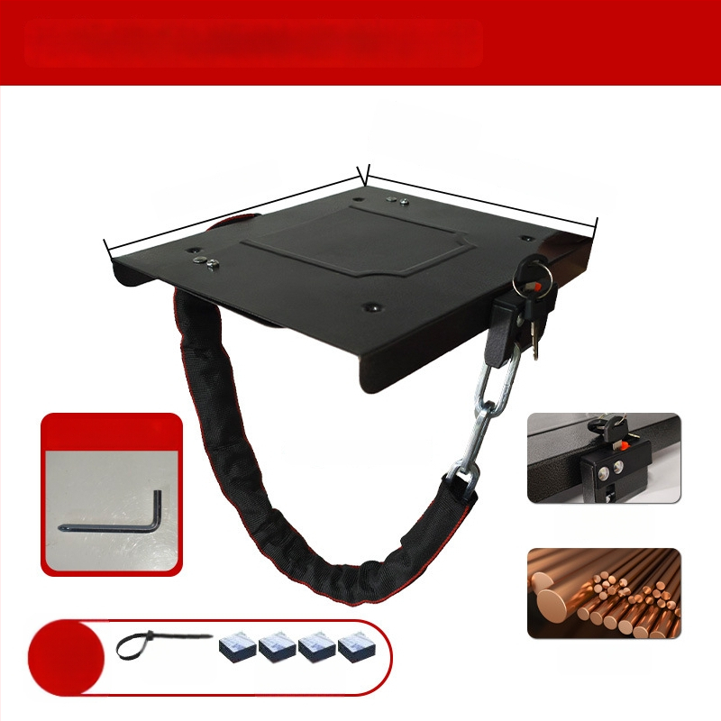 Keyma 508-18 Akkumulátorfedél-zár elektromos járműhöz, rézötvözet acéllemez bevonattal, EV akkumulátor védelem, tömeg 500 g, modern és minimalist stílus