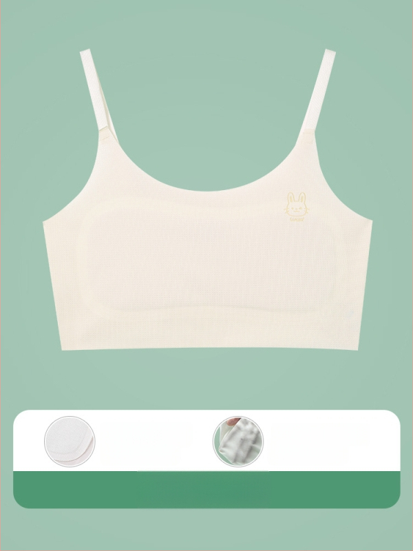 Γιλέκο-εσώρουχο για κορίτσια 9–13 ετών, νάιλον ύφασμα, επένδυση από σπάνξ 30–50%, υπερλεπτές μορφοποιημένες θήκες με βαμβακερή επένδυση, τιράντες με κορδόνι