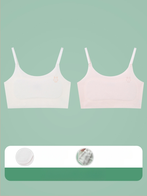 Γιλέκο-εσώρουχο για κορίτσια 9–13 ετών, νάιλον ύφασμα, επένδυση από σπάνξ 30–50%, υπερλεπτές μορφοποιημένες θήκες με βαμβακερή επένδυση, τιράντες με κορδόνι
