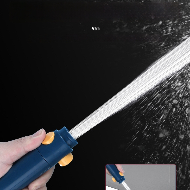 Κεφαλή ντους τετράγωνη, φορητή χειροκίνητη, με πίεση, λειτουργία βροχής – ABS, μοντέλο BNL-F02, σύνδεση με βίδες, 0–80°C, 0,03 MPa