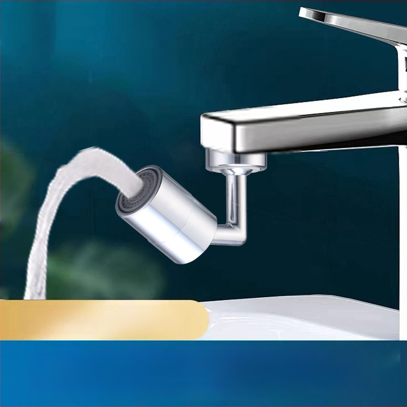 Kuchynská výstreková hlava s univerzálnou tryskou, vonkajšie predĺženie, otáčanie v tvare L 720°, meď, elektrolytická úprava, jednoduchá montáž skrutkou, ovládanie jednou rukou