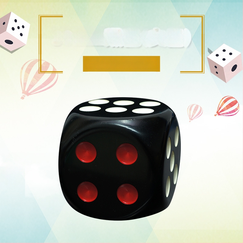 Ζάρια Royal Saint, ρητίνη, 6 όψεις, προσαρμόσιμα; σετ 1000 για σκάκι και παιχνίδια καρτών.