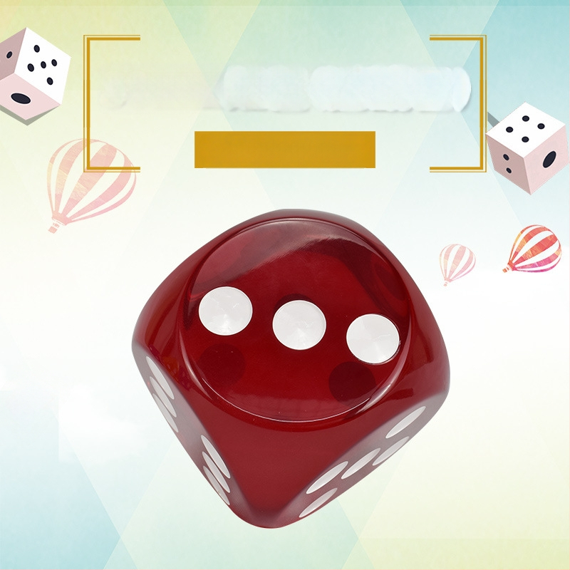 Ζάρια Royal Saint, ρητίνη, 6 όψεις, προσαρμόσιμα; σετ 1000 για σκάκι και παιχνίδια καρτών.