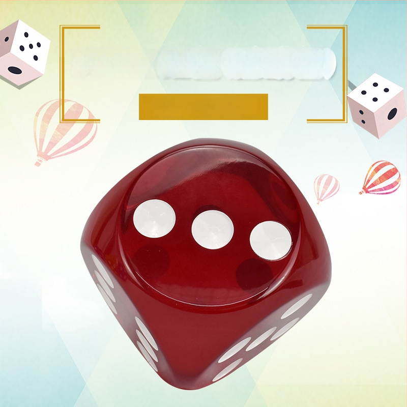 Ζάρια Royal Saint, ρητίνη, 6 όψεις, προσαρμόσιμα; σετ 1000 για σκάκι και παιχνίδια καρτών.